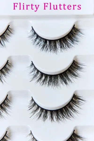 SO PINK BEAUTY Mink Eyelashes 5 Pairs - Nikki’s Place