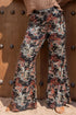 Plus Size Printed Wide Leg Long Pants - Nikki’s Place