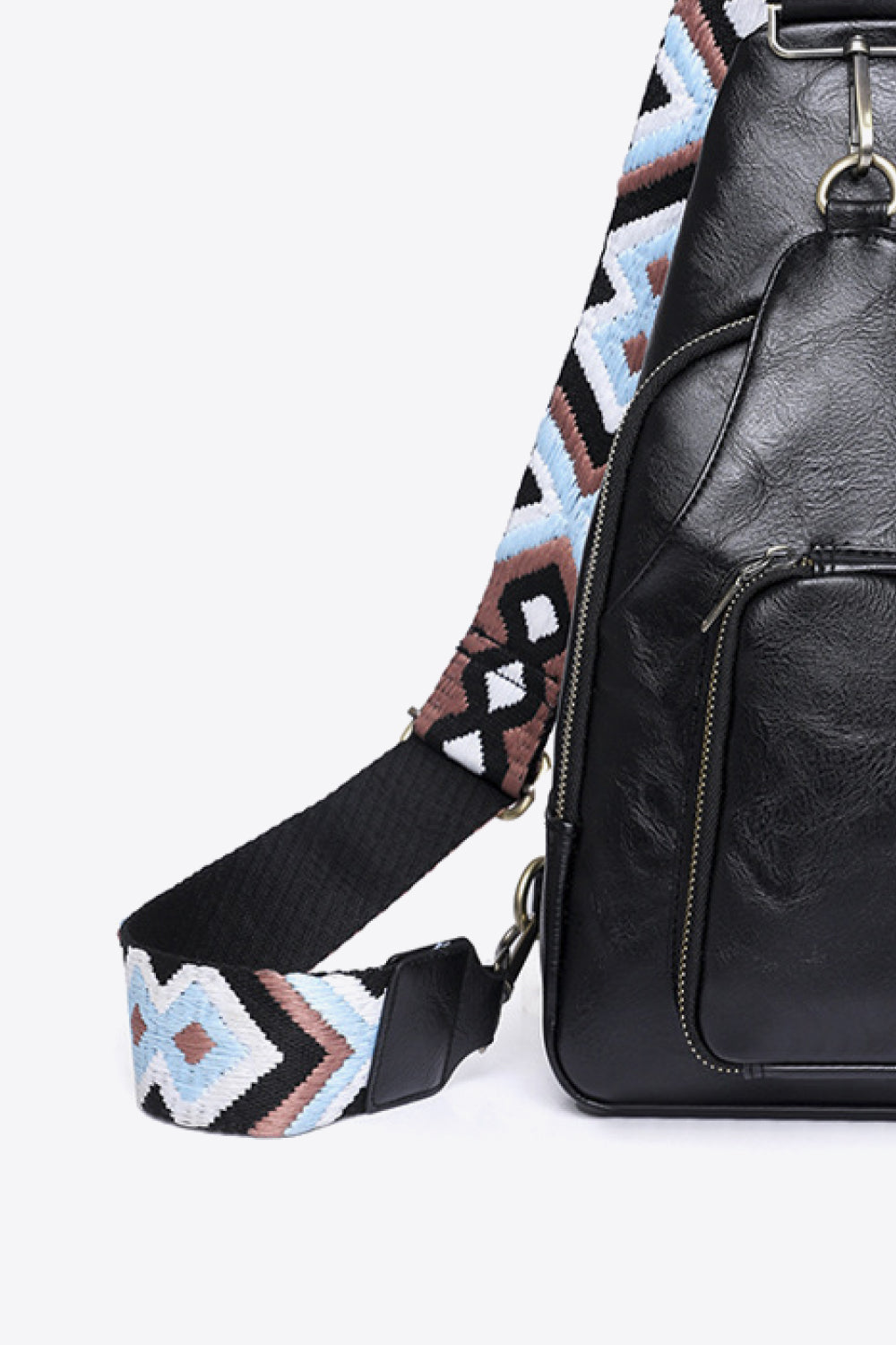 Adored Take A Trip PU Leather Sling Bag - Nikki’s Place