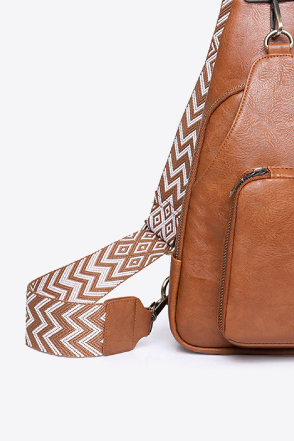 Adored Take A Trip PU Leather Sling Bag - Nikki’s Place