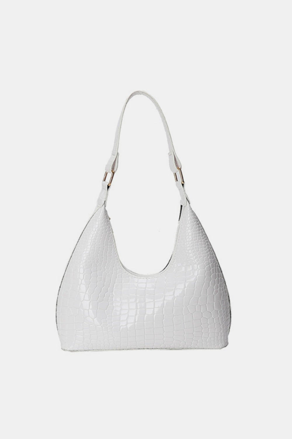 PU Leather Stone Texture Shoulder Bag Trendsi