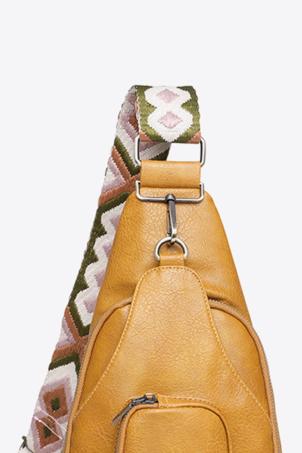 Adored Take A Trip PU Leather Sling Bag - Nikki’s Place