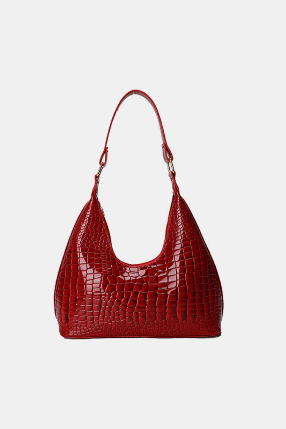 PU Leather Stone Texture Shoulder Bag Trendsi