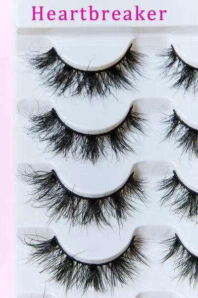 SO PINK BEAUTY Mink Eyelashes 5 Pairs - Nikki’s Place