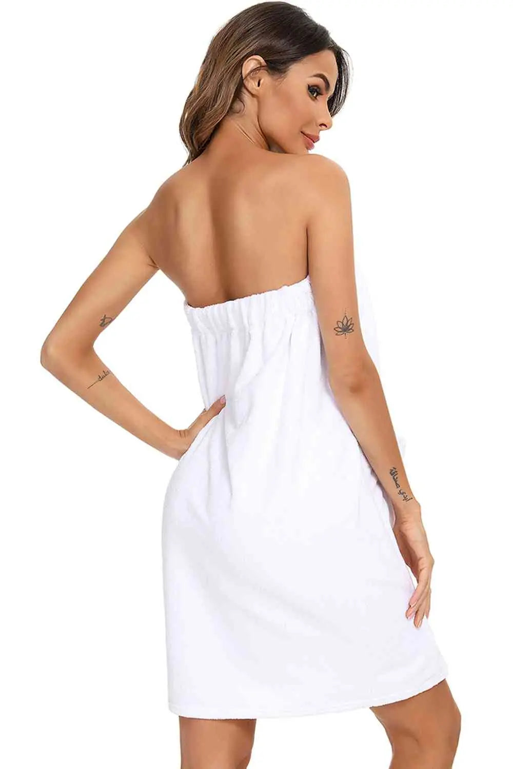 Strapless Robe with pocket - Nikki’s Place