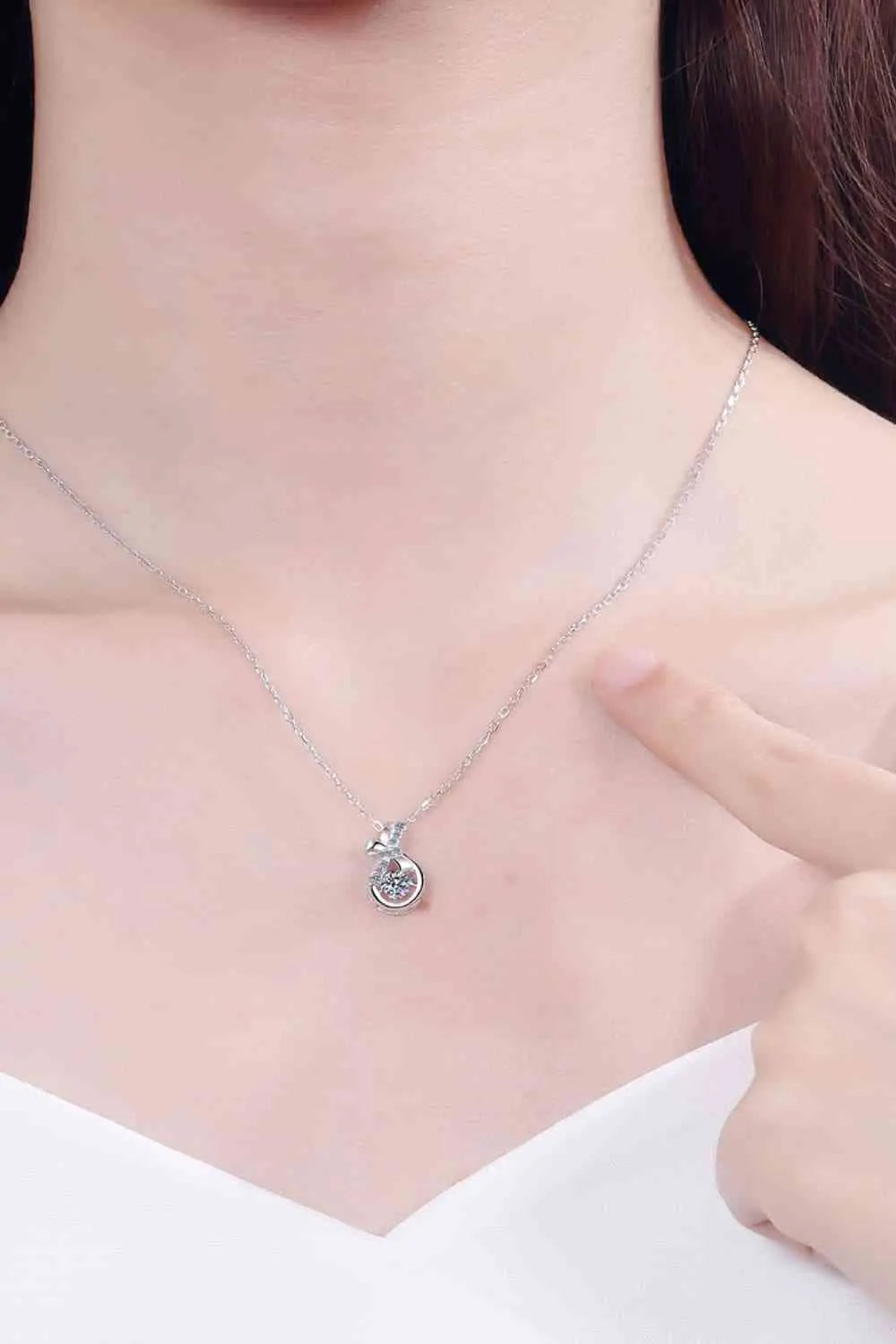 MoissaniteJewelry, SterlingSilverNecklace, CaratSparkle, LuxuryNecklace, FineJewelry, 925SilverAccessories, MoissaniteGems, ElegantNecklace, JewelryLovers, ShineBright, PreciousStones, FashionAccessories, GemstoneNecklace, StatementJewelry, QualityCraftsmanship,