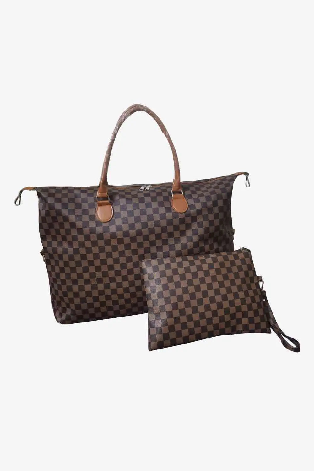 Checkered Two-Piece Bag Set - Nikki’s Place