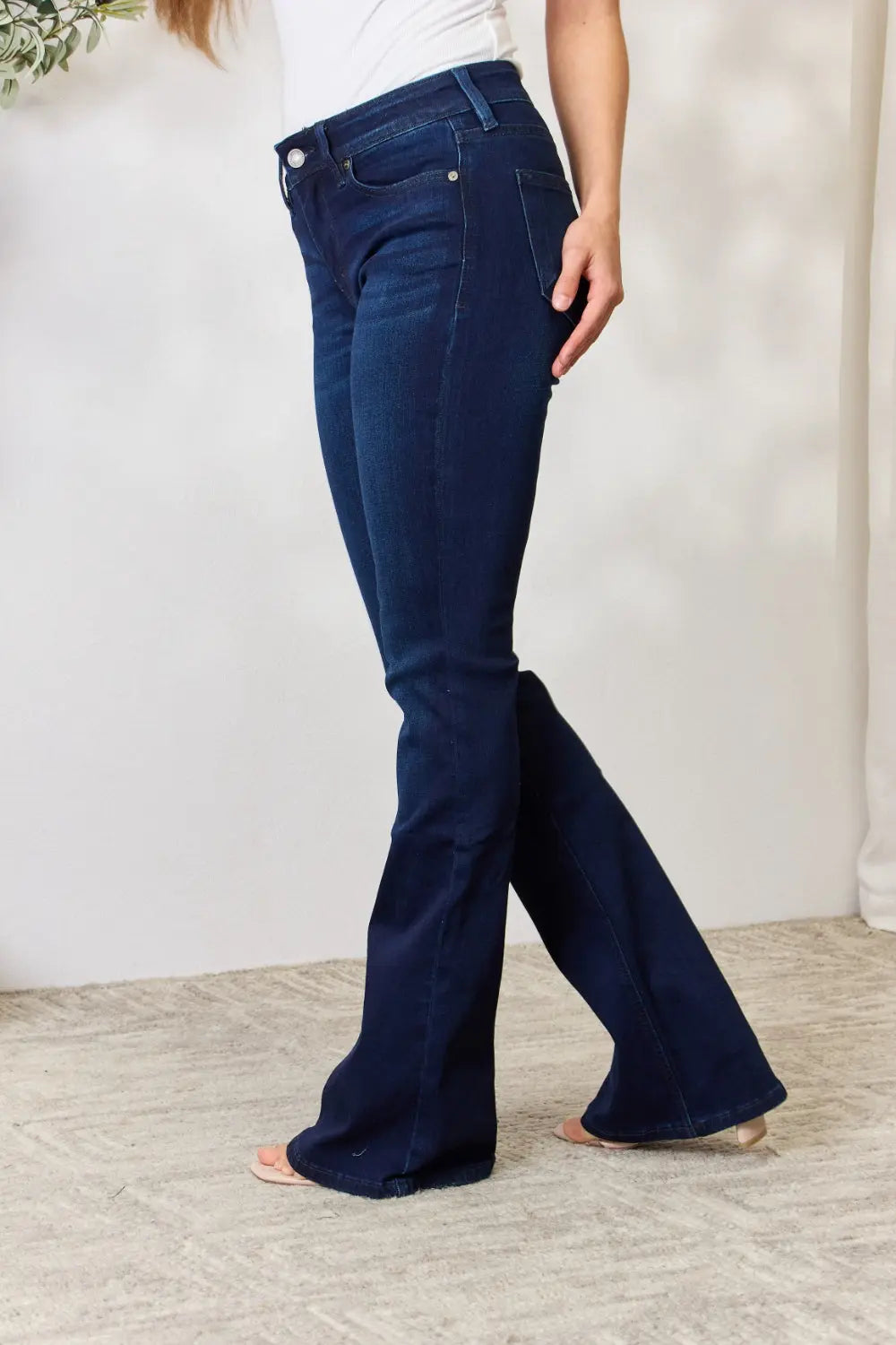 Kancan Regular/Full Size Mid Rise Flare Jeans - Nikki’s Place