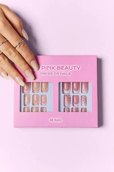 SO PINK BEAUTY Press On Nails 2 Packs - Nikki’s Place