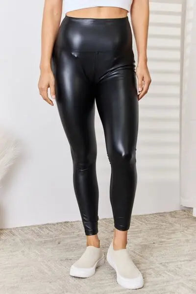 Zenana High Waist Wide Waistband Legging - Nikki’s Place