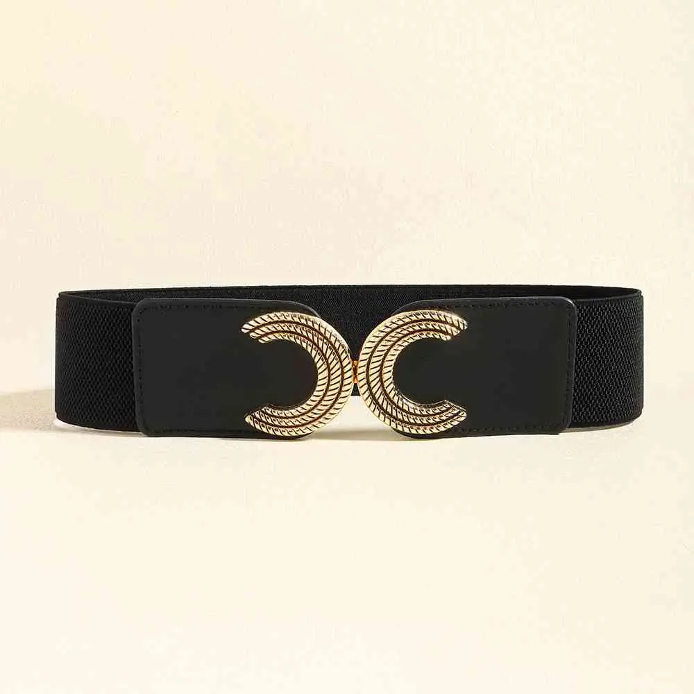 FashionBelt, ElasticAccessory, TrendyBuckle, WomenStyle, VersatileFashion, StatementPiece, AdjustableBelt, ChicElegance, CasualCharm, DesignerInspired, StylishAccessory, ComfortableWear, FashionistaEssential, ElegantDetailing, GiftForHer