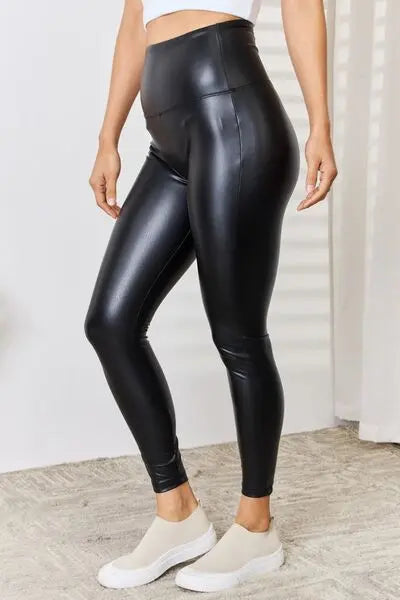 Zenana High Waist Wide Waistband Legging - Nikki’s Place