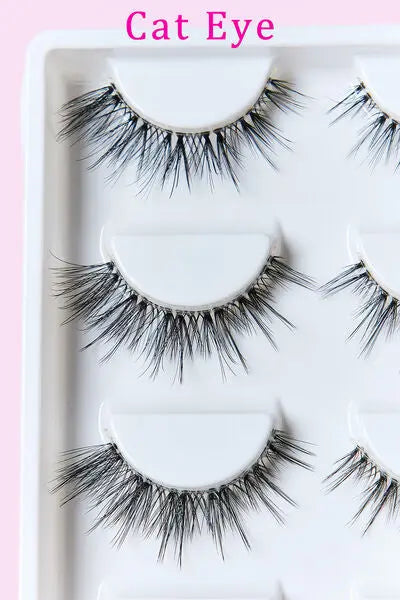 SO PINK BEAUTY Faux Mink Eyelashes 5 Pairs - Nikki’s Place