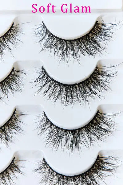 SO PINK BEAUTY Mink Eyelashes 5 Pairs - Nikki’s Place